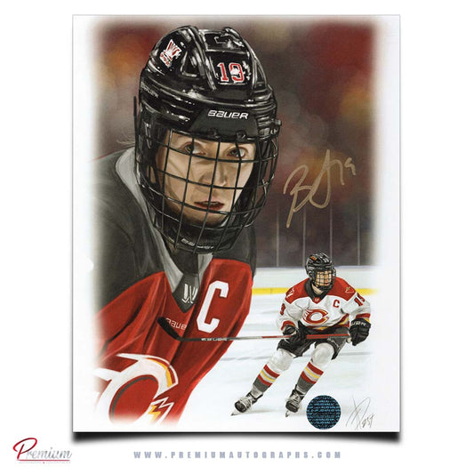 Brianne Jenner PWHL Ottawa Charge Autographed  8x10 Alex Douglas Print