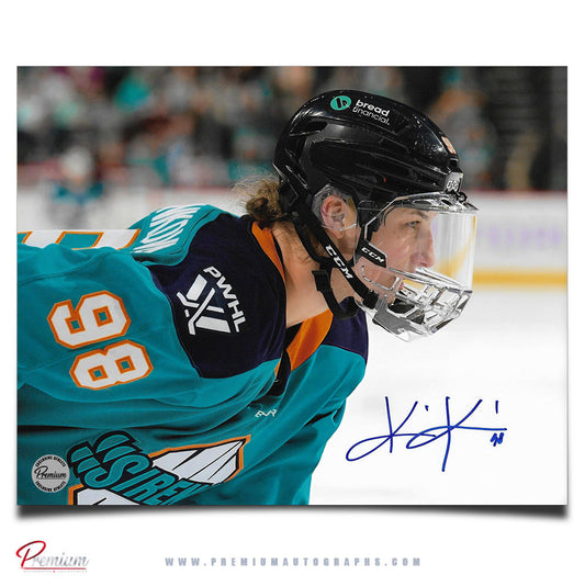 Kristyna Kaltounkova New York Sirens PWHL Autographed 8x10 Photograph Close Up