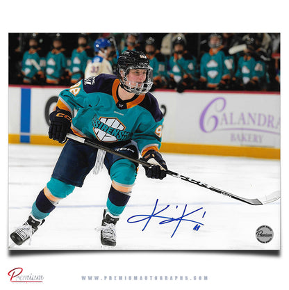 Kristyna Kaltounkova New York Sirens PWHL Autographed 8x10 Photograph Offensive Zone