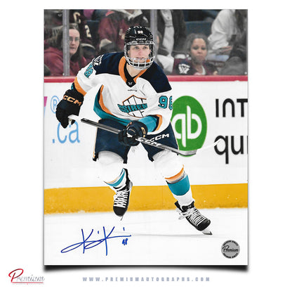Kristyna Kaltounkova New York Sirens PWHL Autographed 8x10 Photograph Looking for Pass
