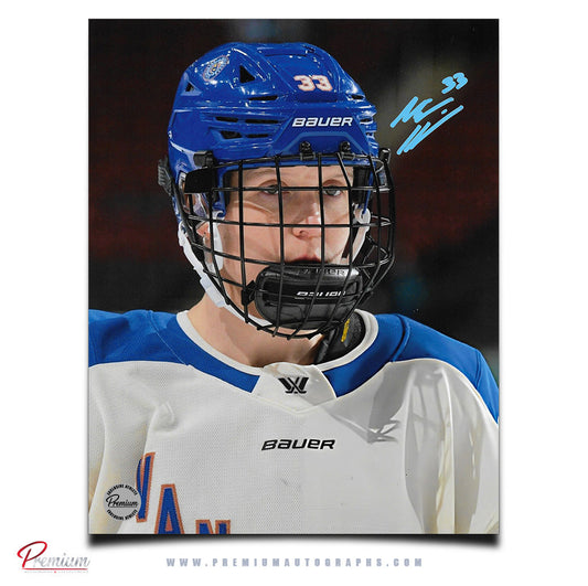 Michelle Karvinen Vancouver Goldeneyes PWHL Autographed 8x10 Photograph Close Up