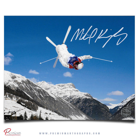 Mikael Kingsbury Skiing Signed 8x10 Photograph