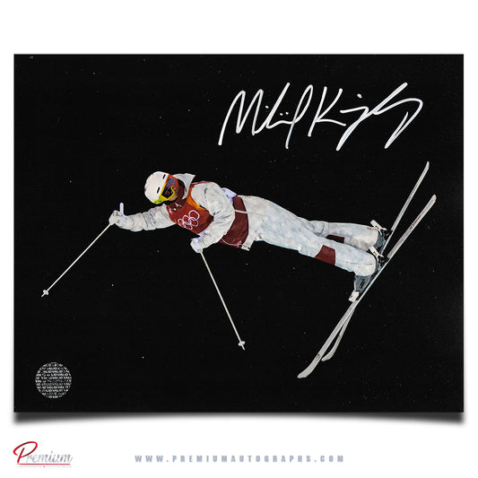 Mikael Kingsbury Skiing Signed 8x10 Photograph