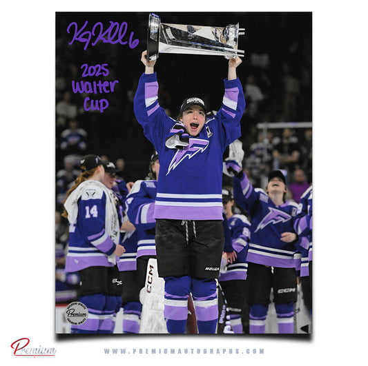 Katy Knoll Minnesota Frost PWHL Autographed 8x10 Photograph Walter Cup Celebration w/ Inscription