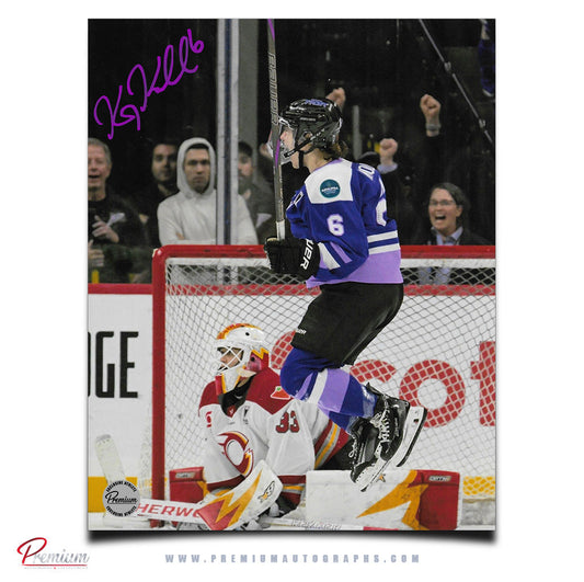 Katy Knoll Minnesota Frost PWHL Autographed 8x10 Photograph Goal Celebration