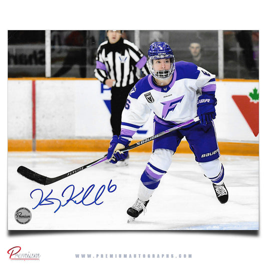 Katy Knoll Minnesota Frost PWHL Autographed 8x10 Photograph Focused