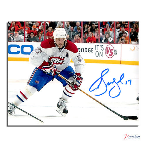 Alex Kovalev Montreal Canadiens Signed 8x10 Photograph Offensive Zone