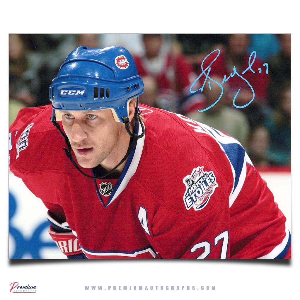 Alex Kovalev Montreal Canadiens Signed 8x10 Photograph Close Up