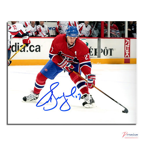 Alex Kovalev Montreal Canadiens Signed 8x10 Photograph Shot