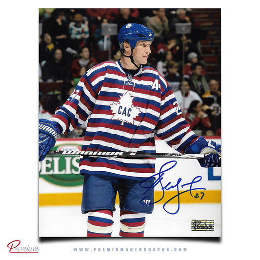 Alex Kovalev Montreal Canadiens Signed 8x10 Photograph Alterative Jersey