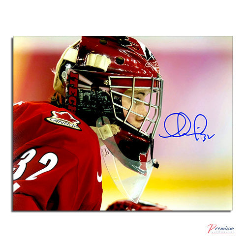 Charline Labonte Team Canada Signed 8x10 Photograph Close Up