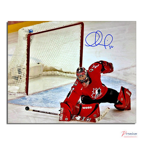 Charline Labonte Team Canada Signed 8x10 Photograph Save