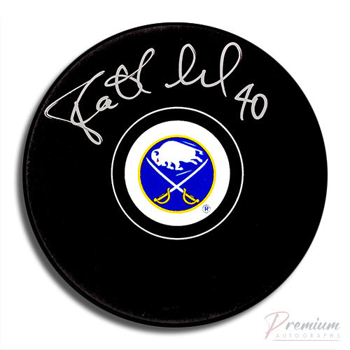 Patrick Lalime Buffalo Sabres Signed Puck