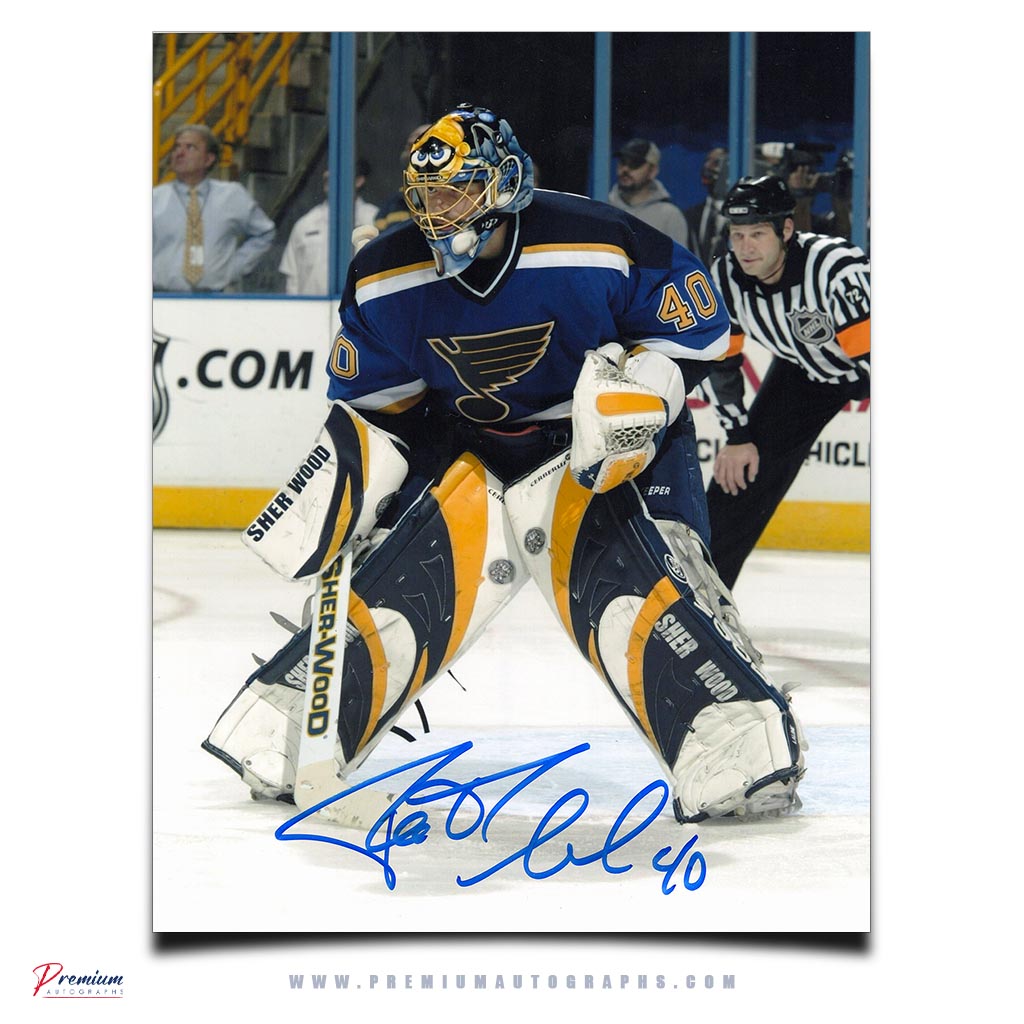 Patrick Lalime St-Louis Blues Signed 8x10 Photograph Ready