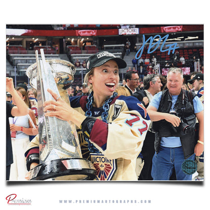 Jade Downie-Landry Montreal Victoire Autographed 8x10 Photograph 2026 Walter Cup Champs Celebration