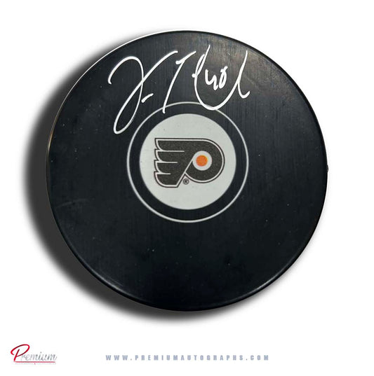 Vincent Lecavalier Philadelphia Flyers Autographed Puck