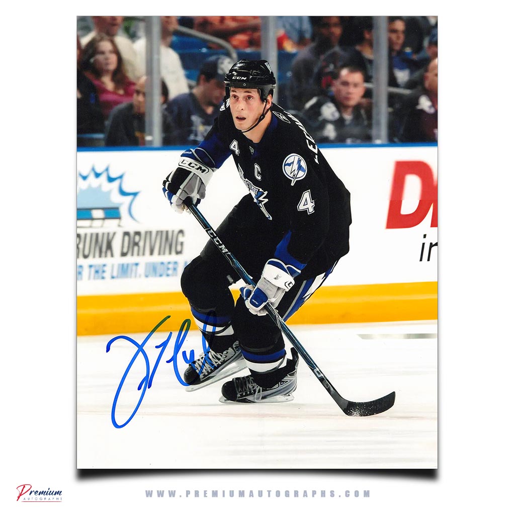 Vincent Lecavalier Tampa Bay Lightning Signed 8x10 Photograph Up Ice