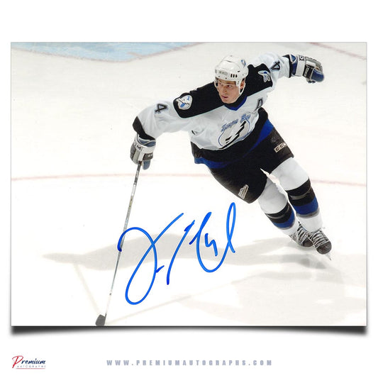 Vincent Lecavalier Tampa Bay Lightning Signed 8x10 Photograph Defensive Zone