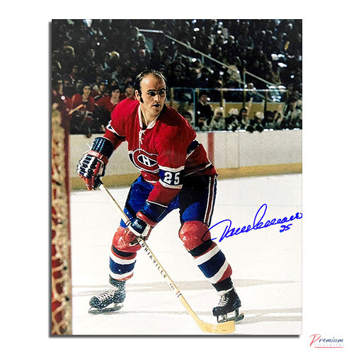 Jacques Lemaire Montreal Canadiens Signed 8x10 Photograph In the Slot