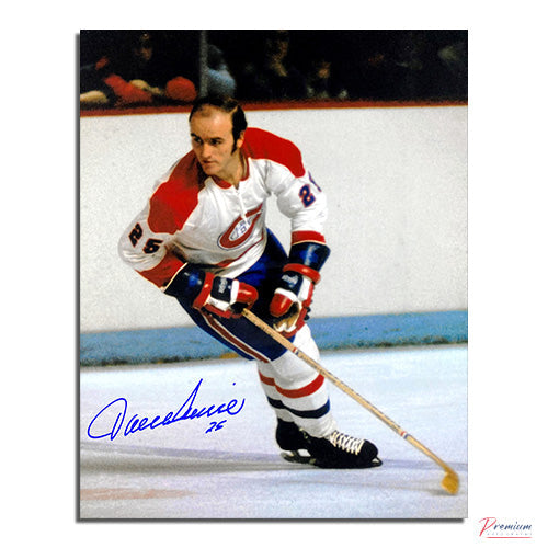 Jacques Lemaire Montreal Canadiens Signed 8x10 Photograph Focused