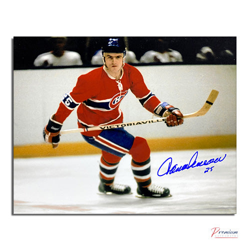 Jacques Lemaire Montreal Canadiens Signed 8x10 Photograph Intense