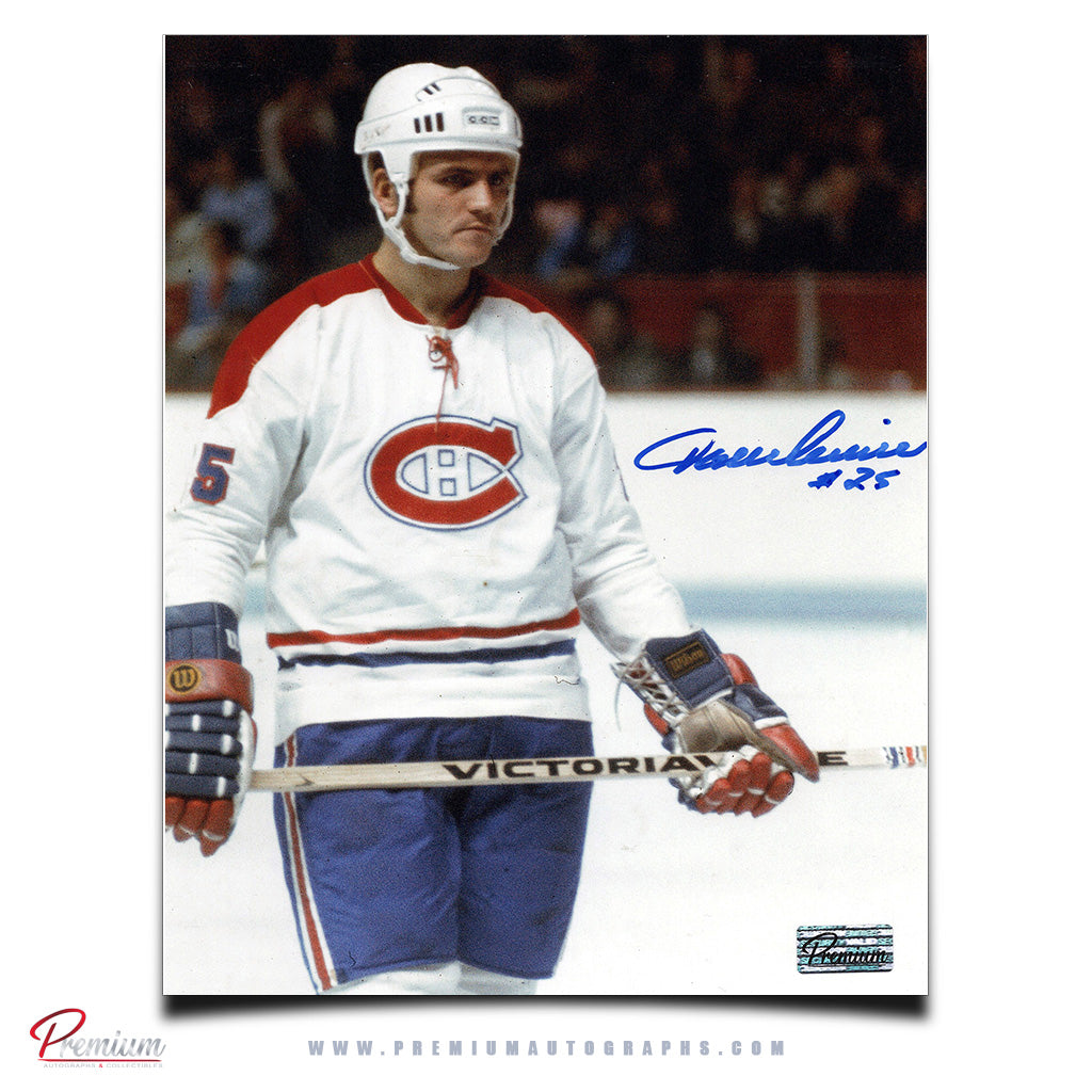 Jacques Lemaire Montreal Canadiens Autographed 8x10 Photograph Close Up