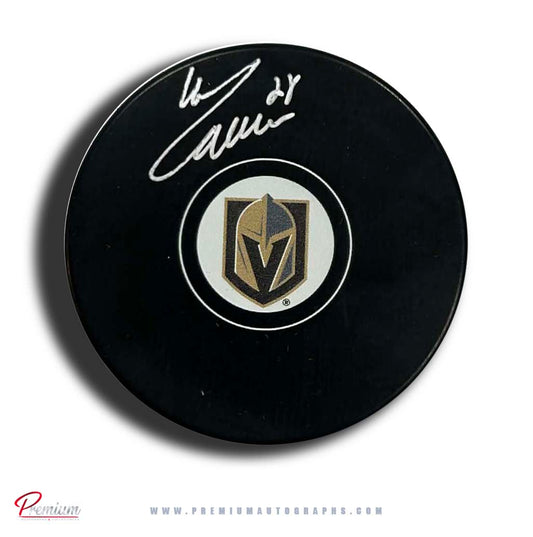 William Carrier Las Vegas Golden Knights Autographed Puck