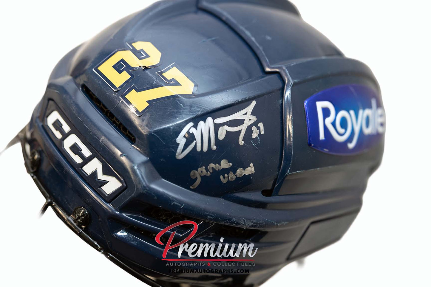 Emma Maltais Toronto Sceptres Game Used Helmet