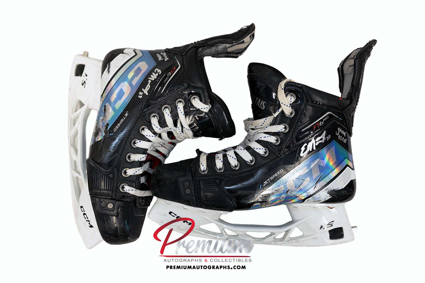 Emma Maltais Toronto Sceptres Game Used Skates