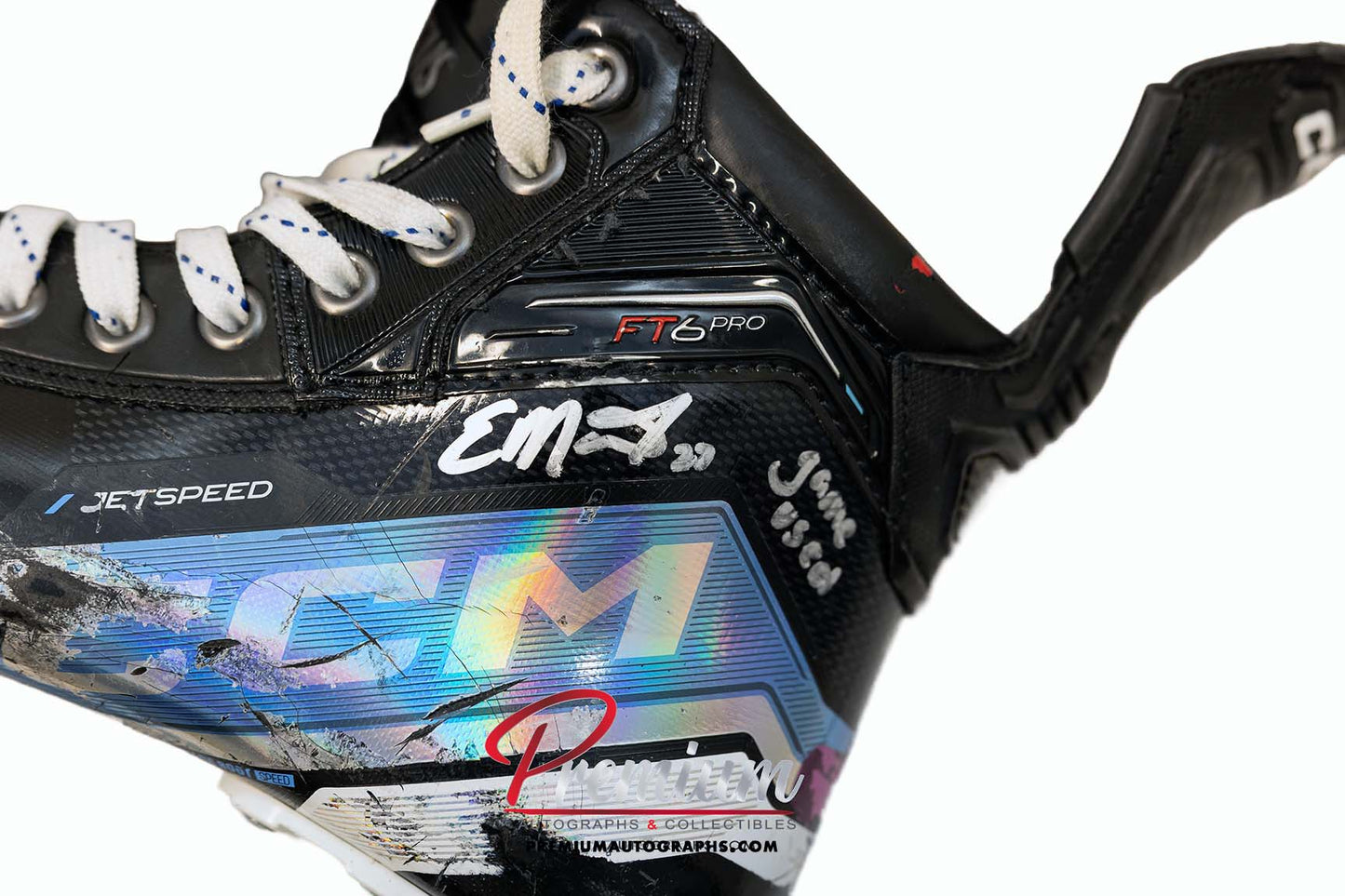 Emma Maltais Toronto Sceptres Game Used Skates