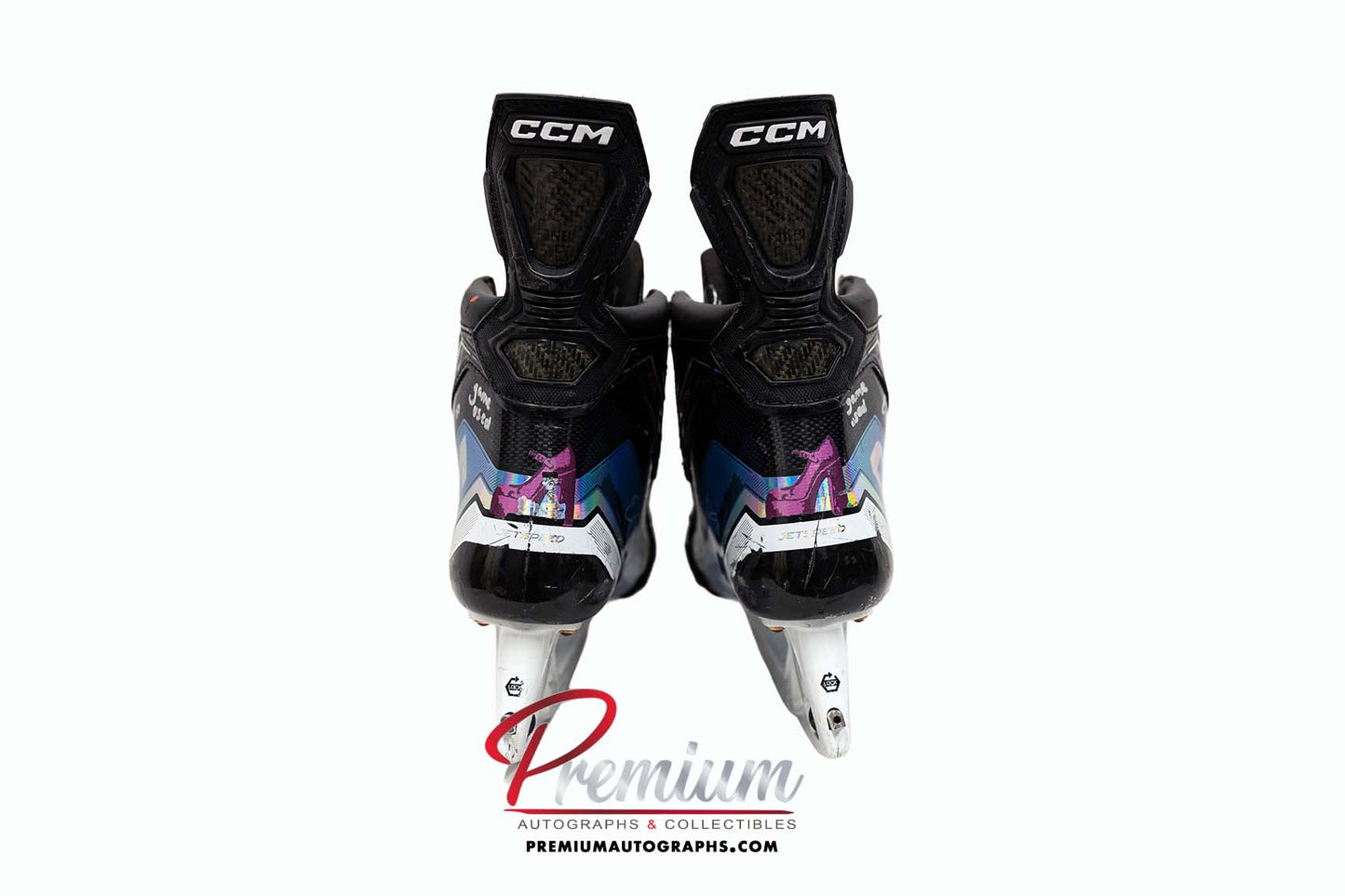 Emma Maltais Toronto Sceptres Game Used Skates