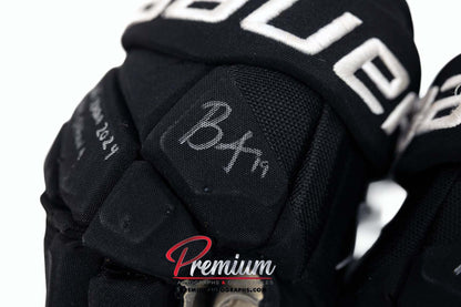 Brianne Jenner Ottawa Charge Game Used Gloves 2024 Inaugural PWHL Inscription