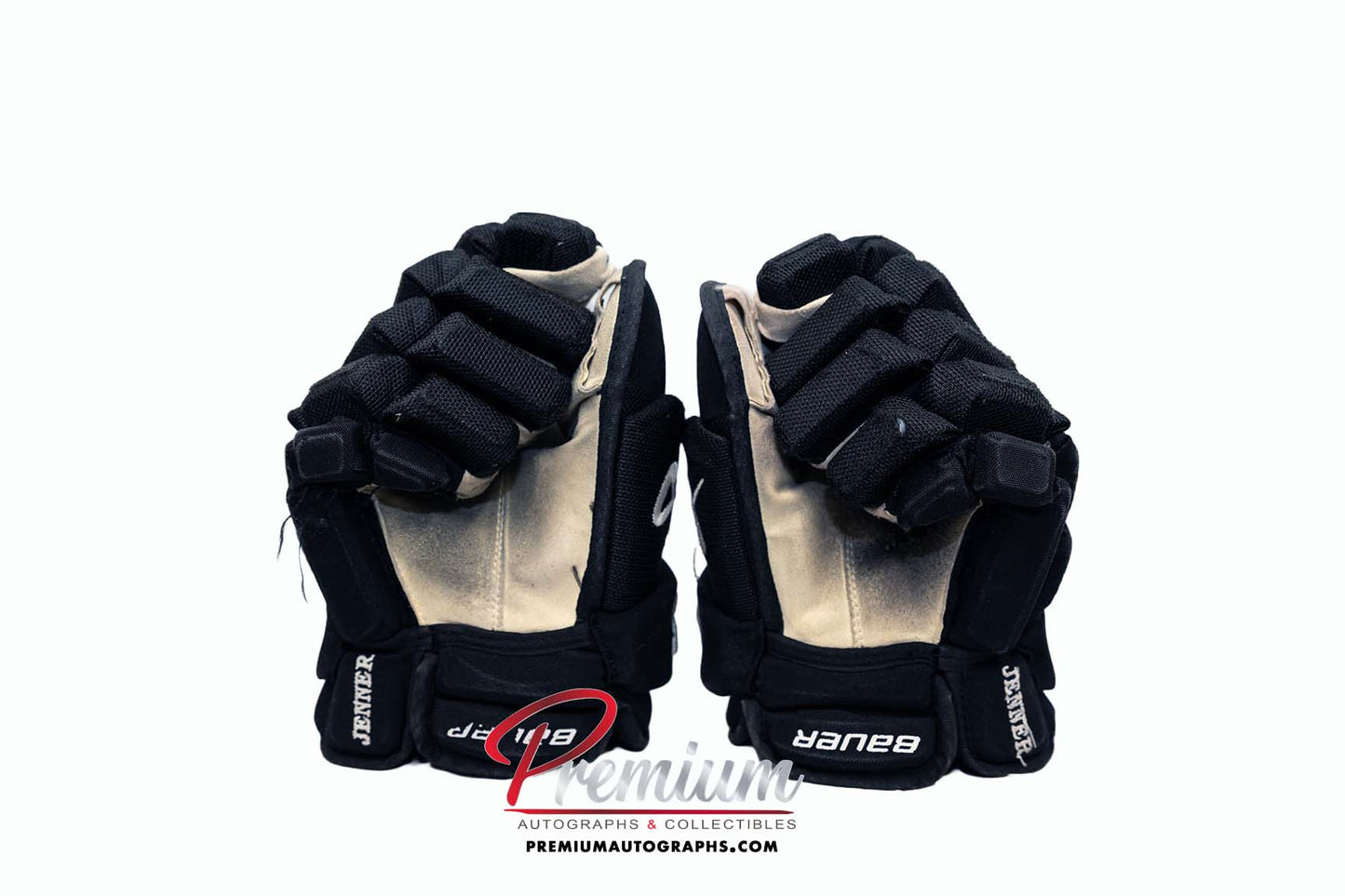 Brianne Jenner Ottawa Charge Game Used Gloves 2024 Inaugural PWHL Inscription