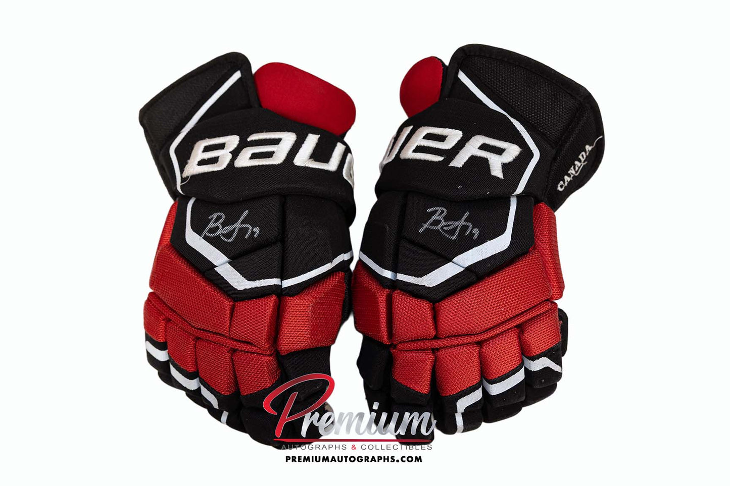 Brianne Jenner Team Canada Game Used Gloves