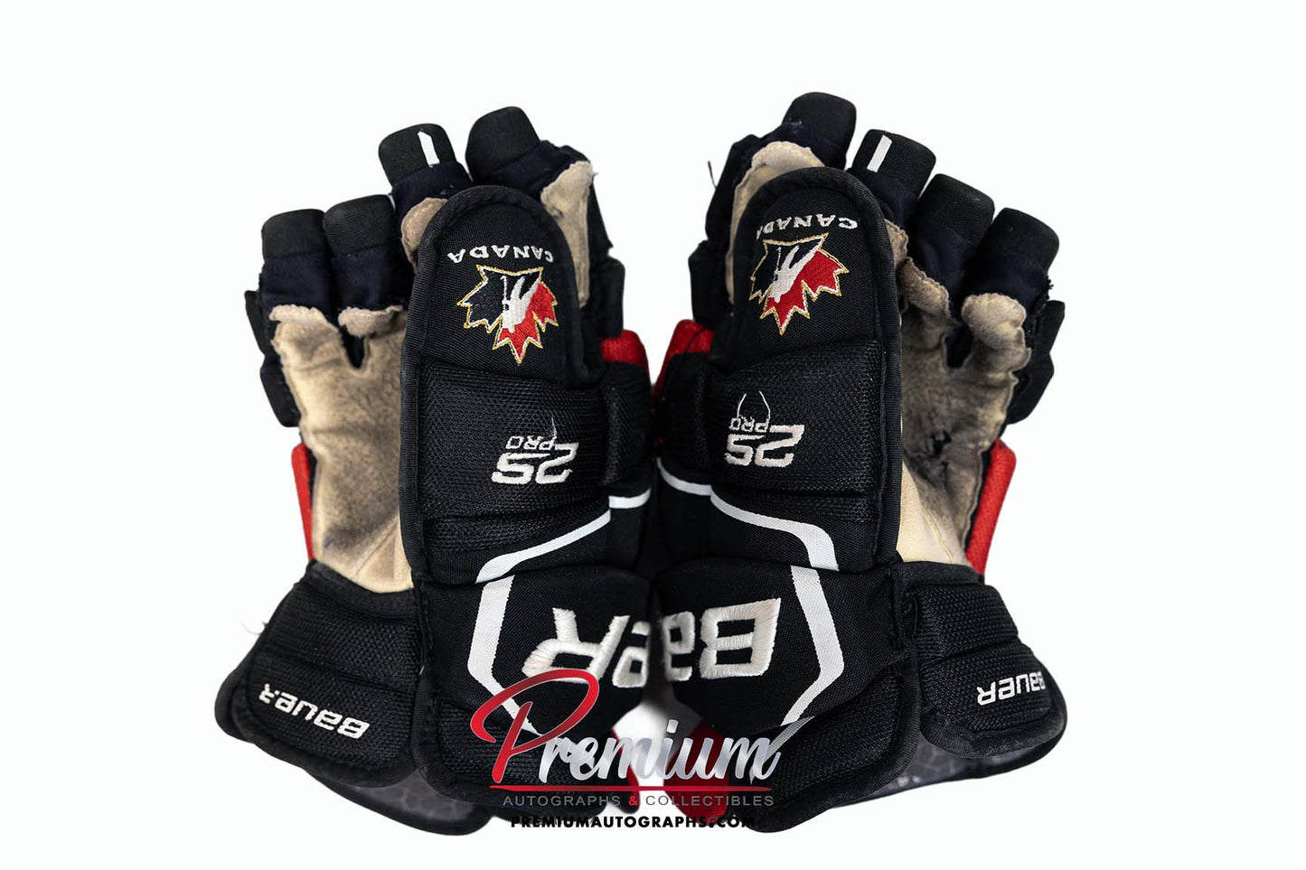 Brianne Jenner Team Canada Game Used Gloves
