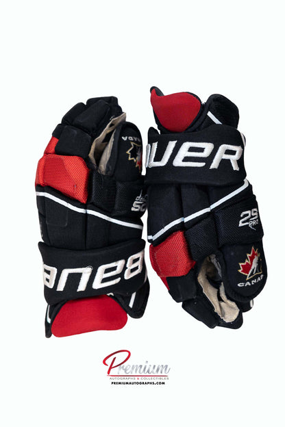 Brianne Jenner Team Canada Game Used Gloves
