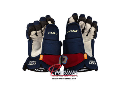Haley Scamurra Montreal Victoire Game Used Gloves 2025 Game Used Inscription