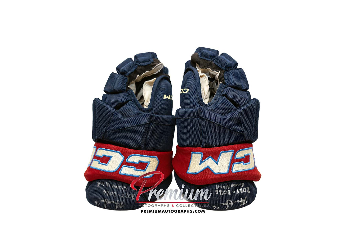 Haley Scamurra Montreal Victoire Game Used Gloves 2025 Game Used Inscription