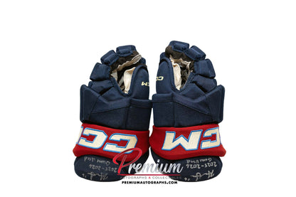 Haley Scamurra Montreal Victoire Game Used Gloves 2025 Game Used Inscription