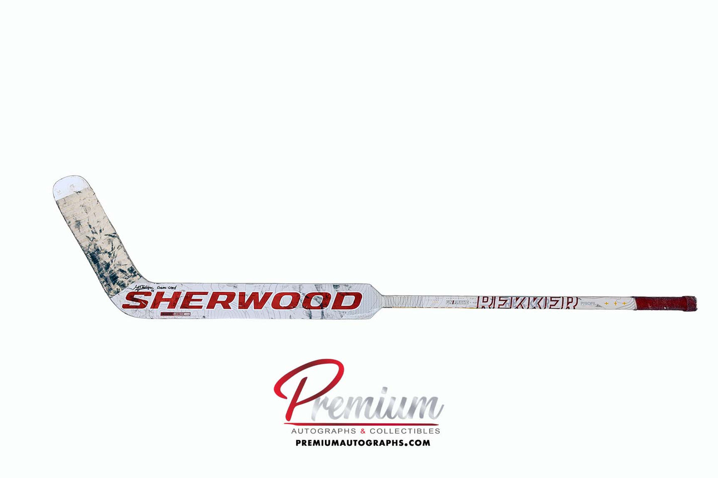 Gwyneth Philips Ottawa Charge Game Used Stick Game Used Inscription