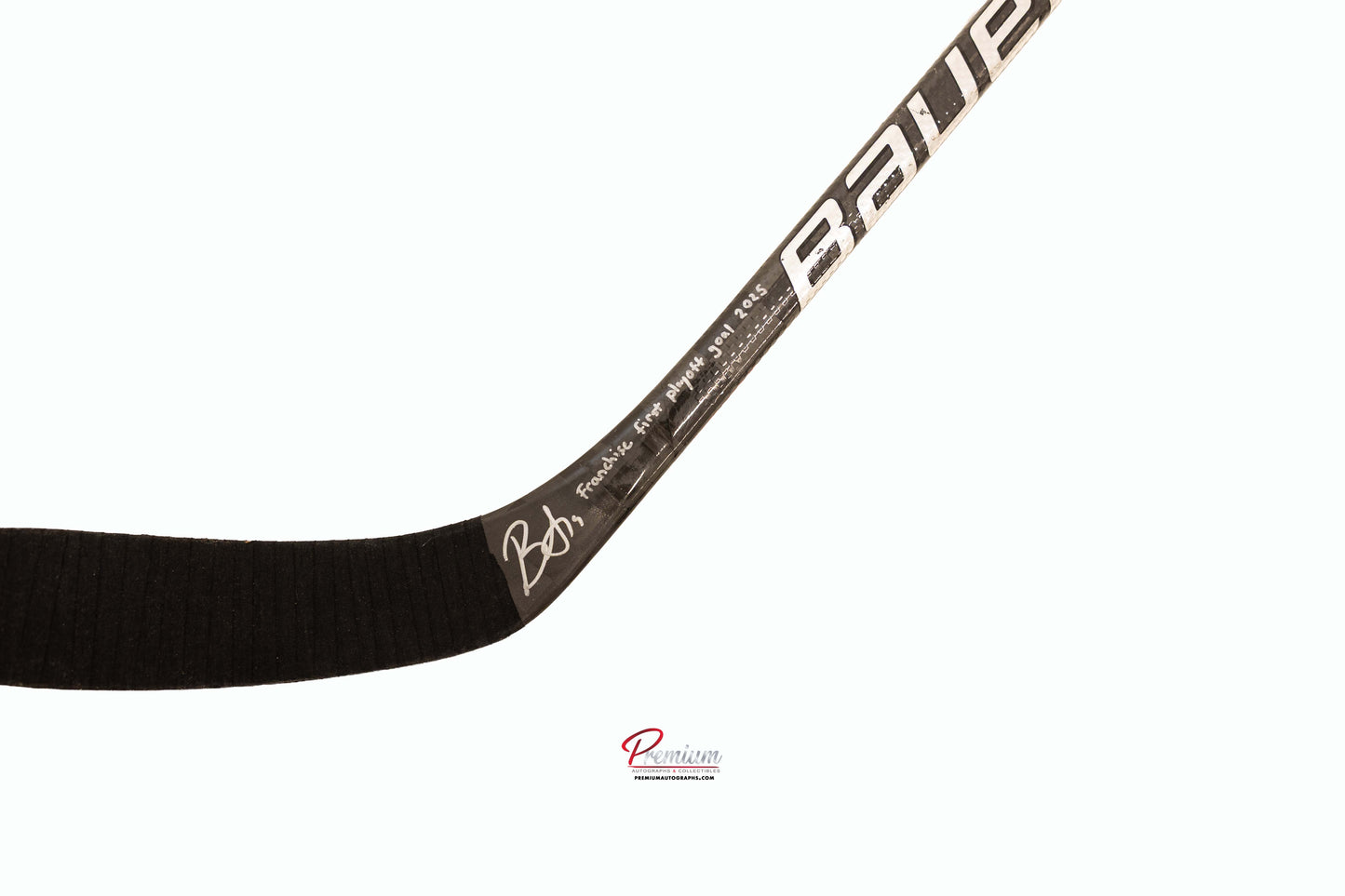 Brianne Jenner Ottawa Charge Game Used Stick First Franchise Playoff Goal 2025 Inscription