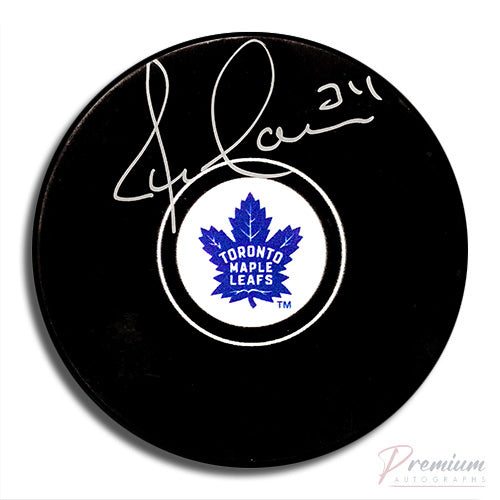 Jamie Macoun Toronto Maple Leafs Signed Puck