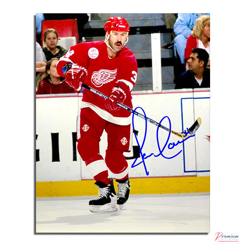 Jamie Macoun Detroit Red Wings Signed 8x10 Photograph