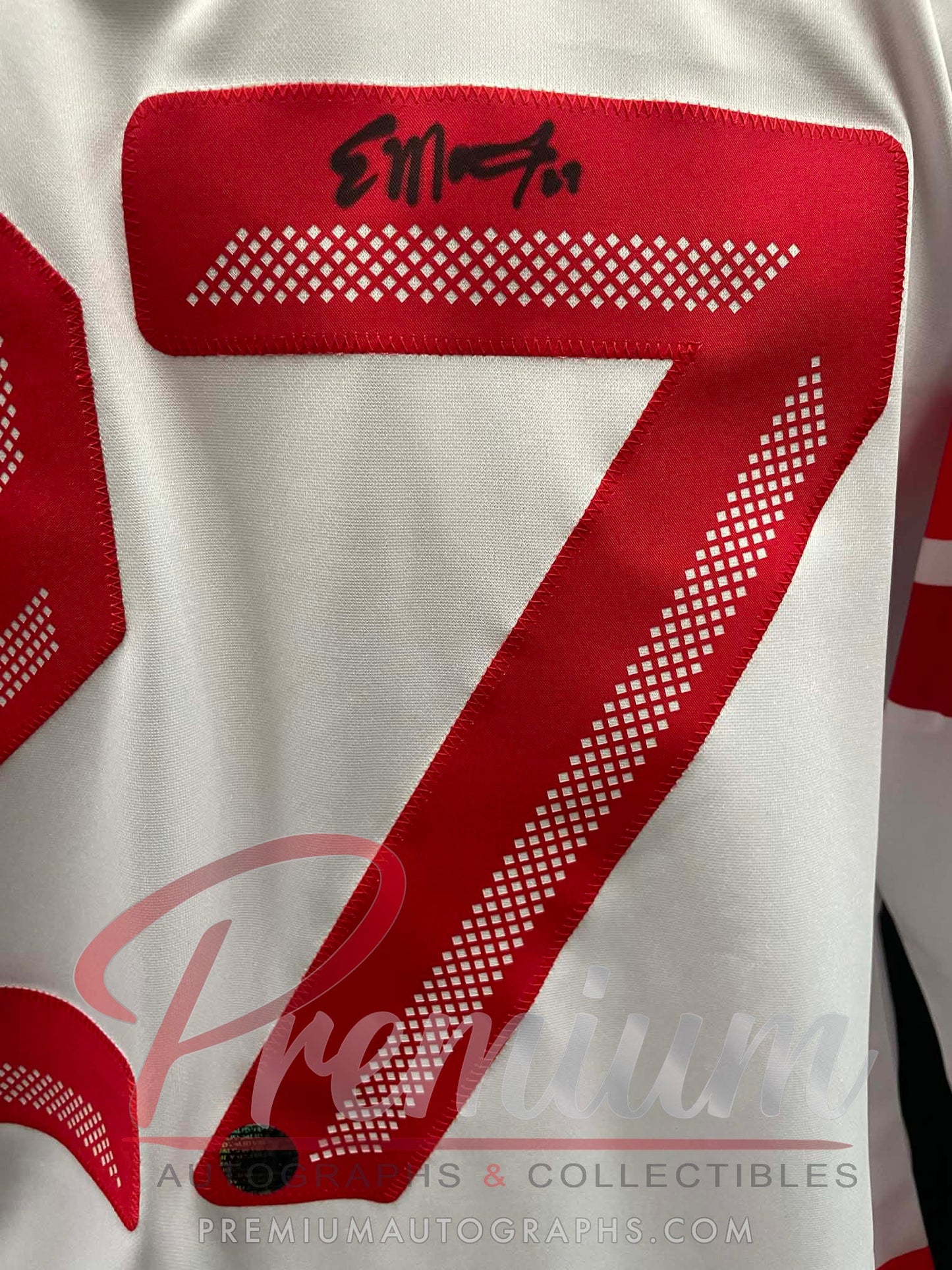 Emma Maltais Olympic Team Canada Autographed Bauer WHITE jersey