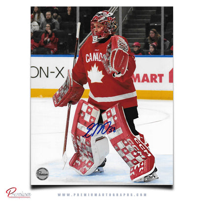 Emerance Maschmeyer Team Canada Autographed 8x10 Photograph Top of the Paint