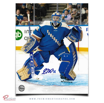 Emerance Maschmeyer Vancouver Goldeneyes PWHL Autographed 8x10 Photograph Focused