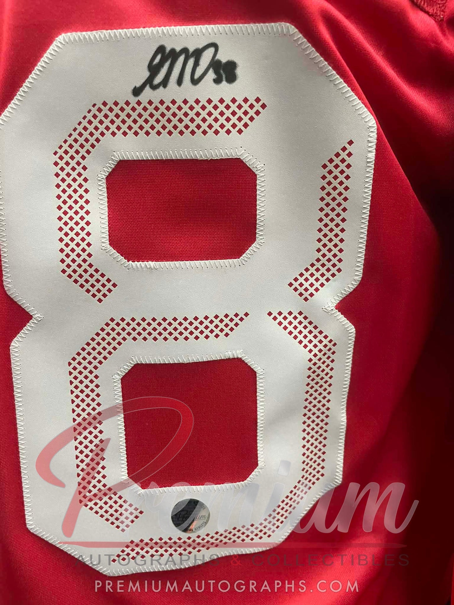 Emerance Maschmeyer Olympic Team Canada Autographed Bauer RED jersey