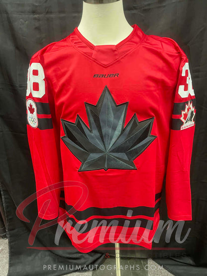 Emerance Maschmeyer Olympic Team Canada Autographed Bauer RED jersey