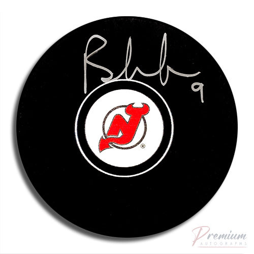 Brendan Morrison New Jersey Devils Signed Puck