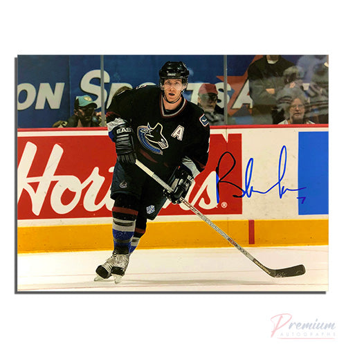 Brendan Morrison Vancouver Canucks Signed 8x10 Photograph Look Up Ice